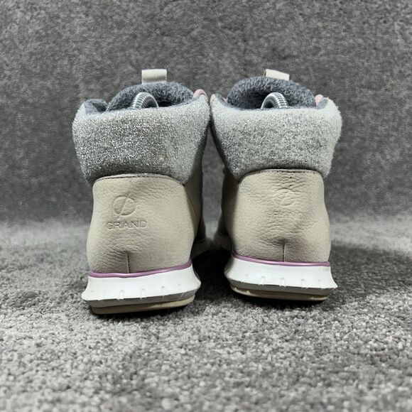 Cole Haan Zerogrand Women’s Size 7 Pumice Stone Gray Tan Hiking Boots Used - Picture 7 of 12